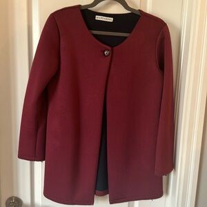 Mandarino Neoprene Blazer